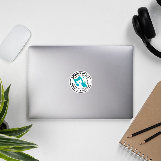 Popoki Place Logo Sticker