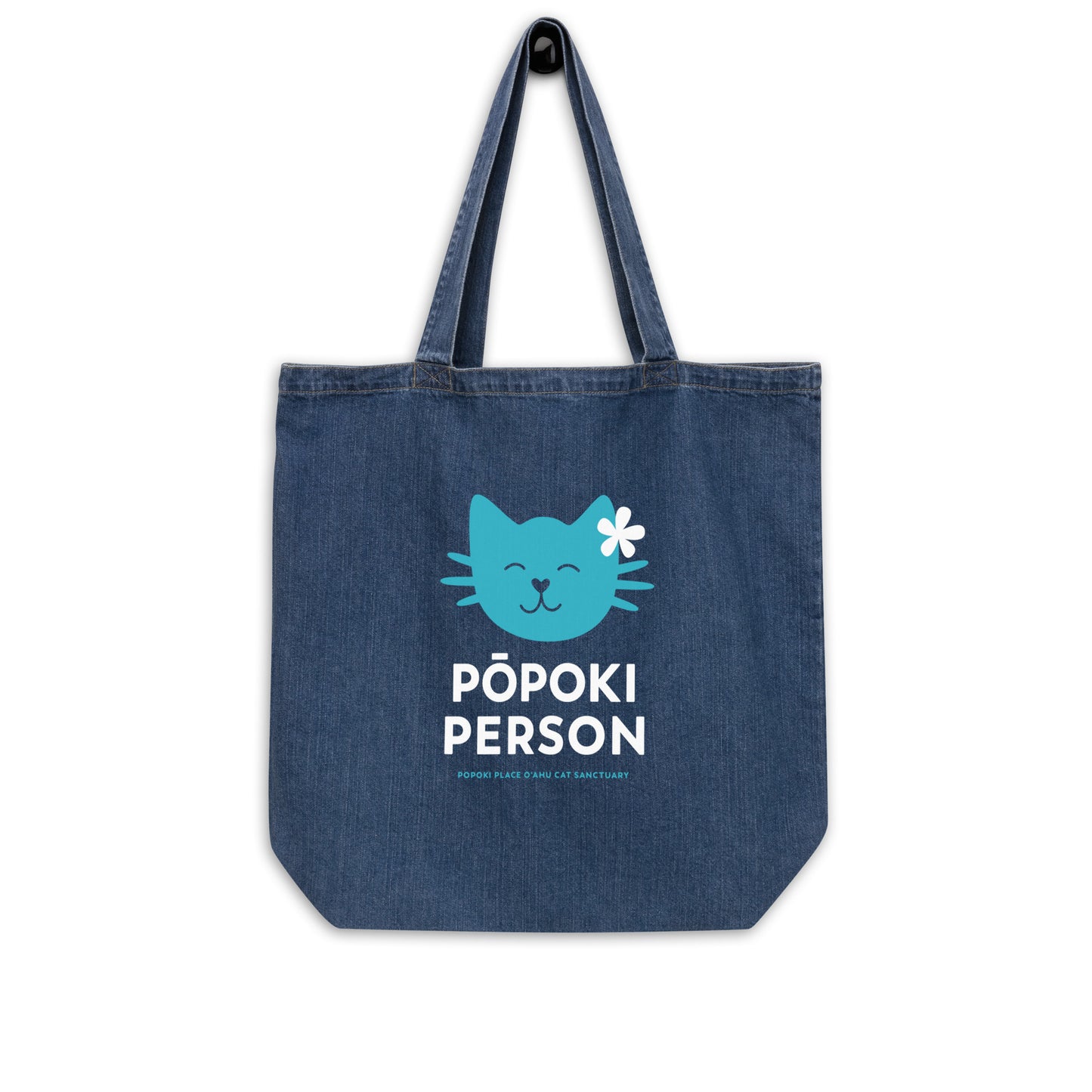 Popoki Person Tote • Organic denim