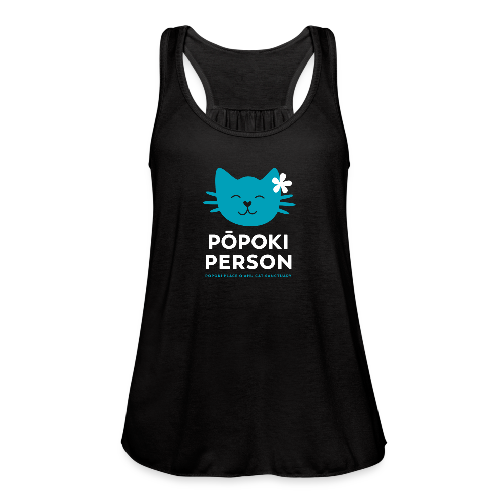 Popoki Person Tank • Flowy Bella - black