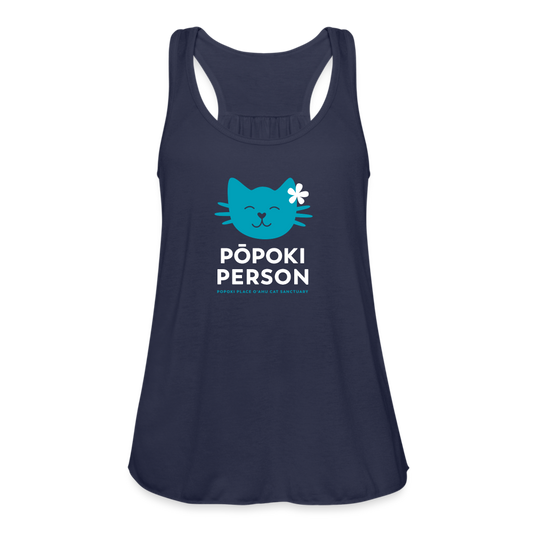 Popoki Person Tank • Flowy Bella - navy
