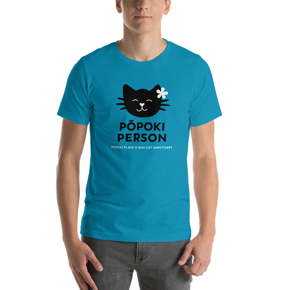 Popoki Person Tee • Unisex Blues