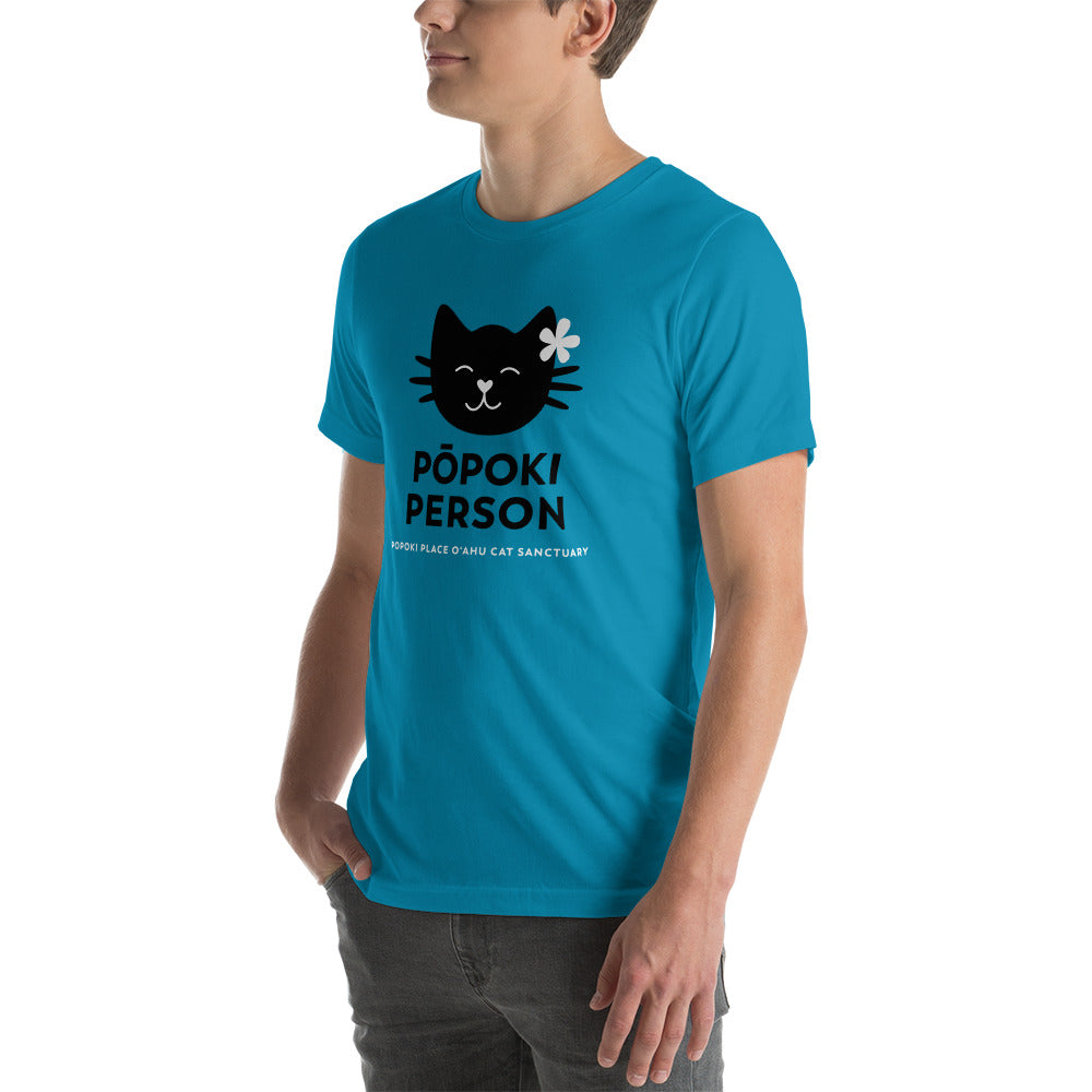 Popoki Person Tee • Unisex Blues