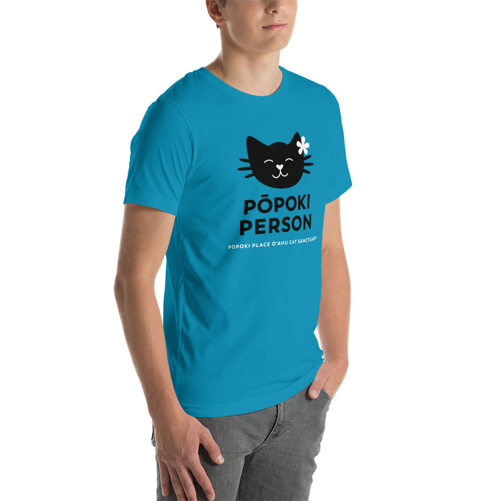 Popoki Person Tee • Unisex Blues