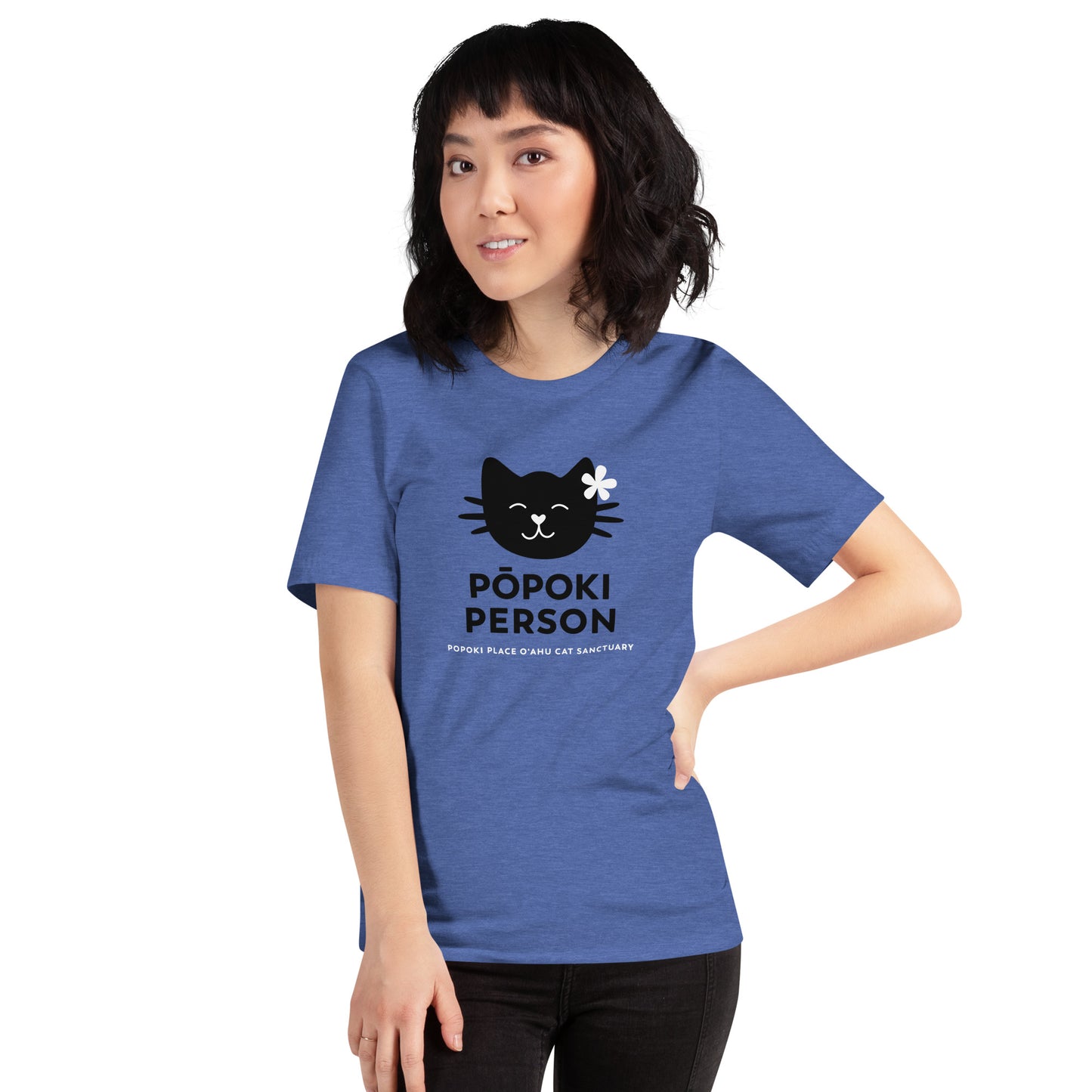 Popoki Person Tee • Unisex Blues