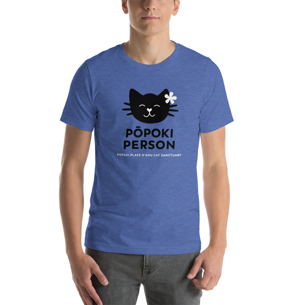Popoki Person Tee • Unisex Blues