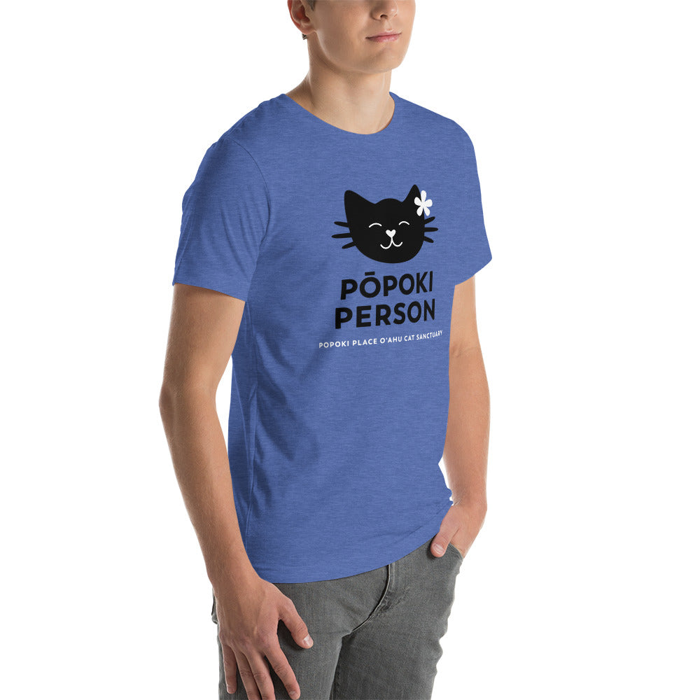 Popoki Person Tee • Unisex Blues