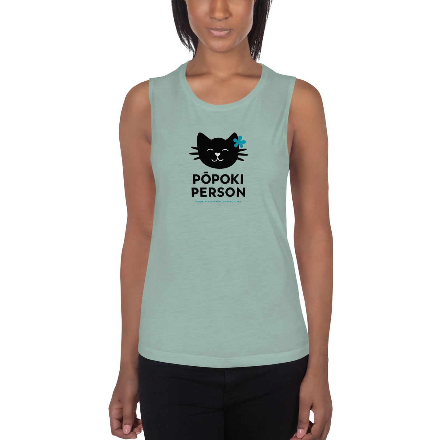 Popoki Person Tank • Muscle Pastel