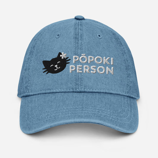 Popoki Person • Denim Hat