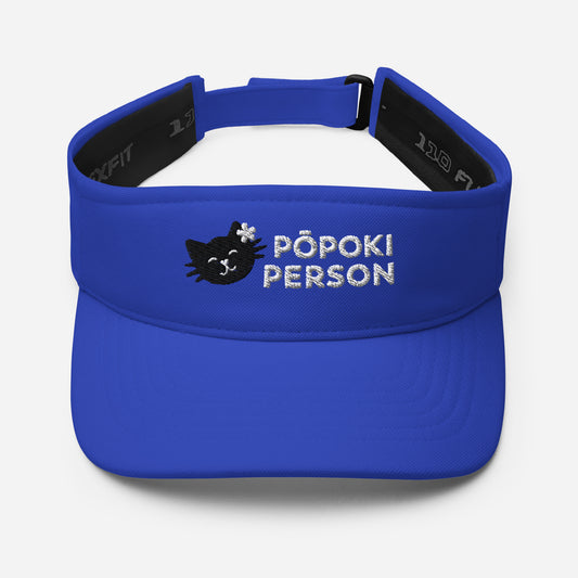 Popoki Person Visor • Blue